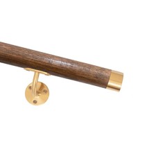 Handrail | Brushed Brass &