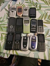 Joblot of Old Mobile Phones Untested For Spares Or Repairs