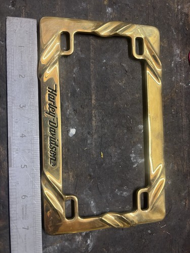 Harley davidson brass number - davidson,
