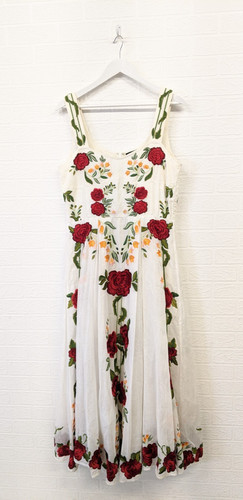 Karen millen rose embroidered - karen,