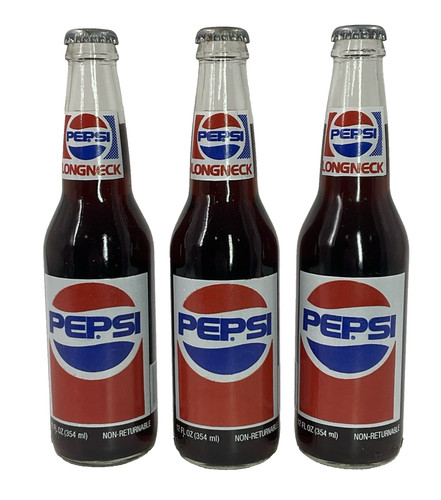 Three vintage pepsi - three, (3)