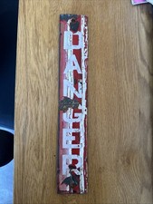 Vintage Enamel Danger Sign 