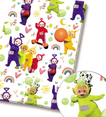 Polycotton fabric teletubbies - polycotton,