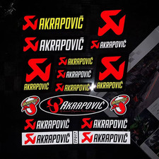 Akrapovic Decals Stickers Exhaust Graphics Set Autocollant Decal 