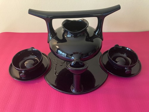 1970s modernist ceramic tea