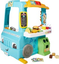 Fisher Price Food Truck French German Spanish with Sounds and Lights GHJ07