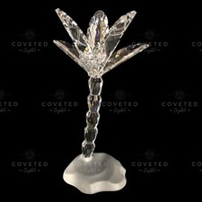 Swarovski Crystal PALM TREE 679870 In the Secret Garden Mint Boxed Rare Retired