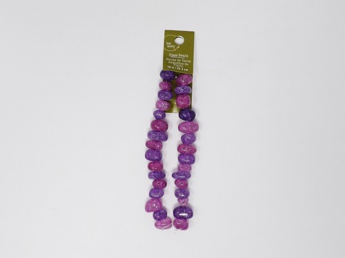 Bead landing dyed purple - landing,