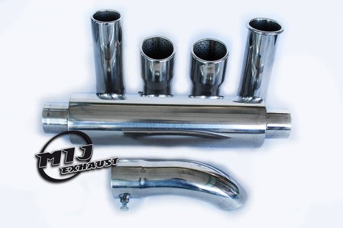 Universal exhaust silencer - universal,