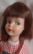 Patch Brown hair In Dungarees