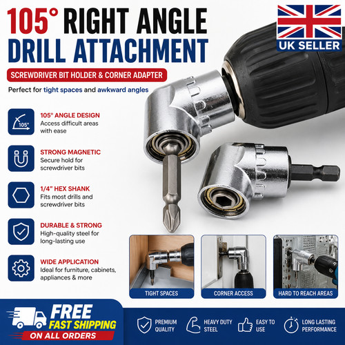 105 right angle - right, drill