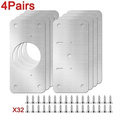 8x Hinge Repair Plate Cabinet