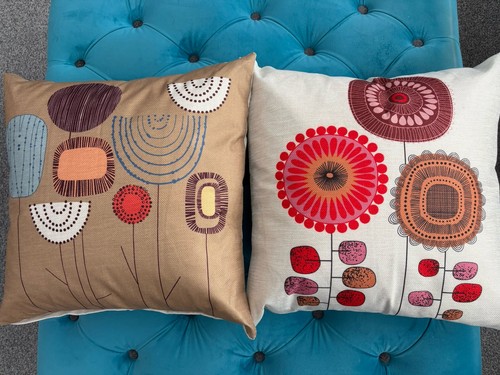Two superb funky retro cotton - superb,