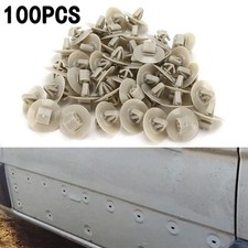 100PCS FOR VAUXHALL VIVARO SIDE DOOR MOULDING TRIM CLIPS PANEL PLASTIC EXTERIOR