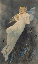 Fairy with Lily,  Alphonse
