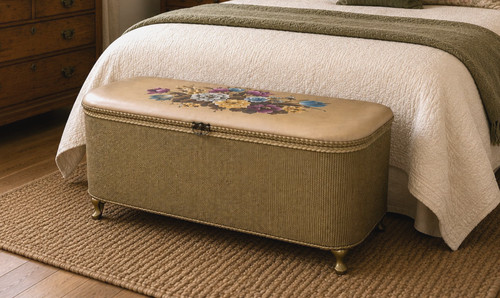 Vintage upholstered blanket - vintage,