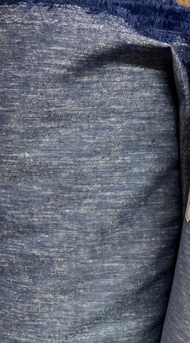 Irish linen blue fabric - 3m,