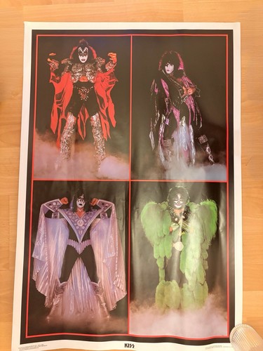 Kiss 1979 superhero - kiss, poster