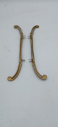 Banjo clock brass side - clock,