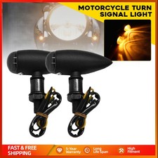2x LED Amber Motorcycle Turn