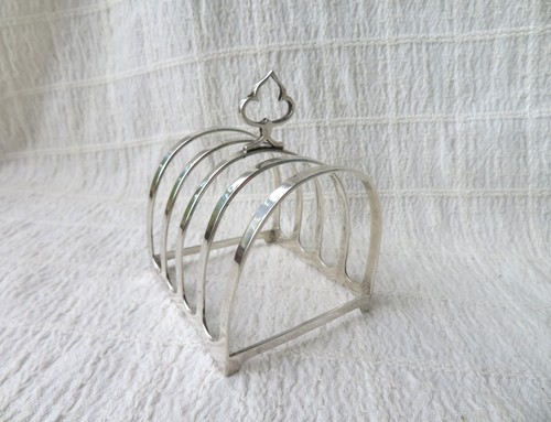 Antique silver slice toast - 4,