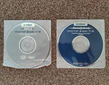 Yamaha Motif ES6 ES7 ES8 original 2 x CD-ROM & Tutorial DVD