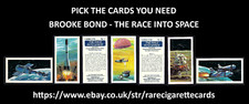 BROOKE BOND - THE RACE INTO SPACE - PICK THE CARDS YOU NEED