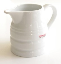Churn jug white porcelain - jug,