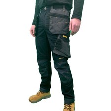 Dewalt Work Trousers Slim Fit with Stretch Panels Pro Stretch Holster Bridgeport