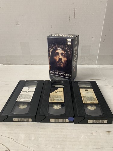 Jesus nazareth vhs - vhs, cbs/fox