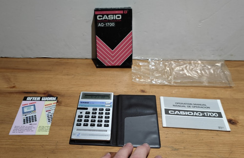Vintage casio calculator - casio,