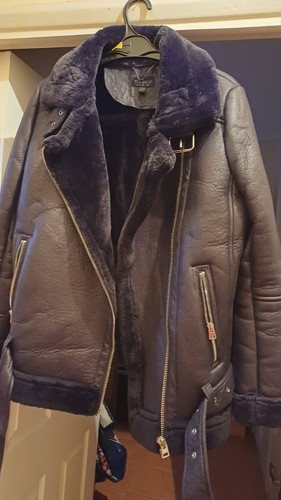 Topshop faux leather - , shearling