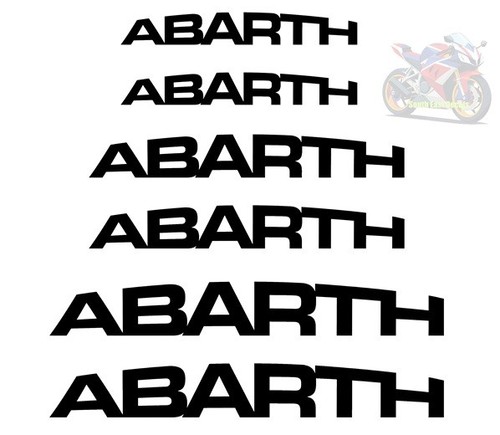 Abarth brake caliper - caliper, decals