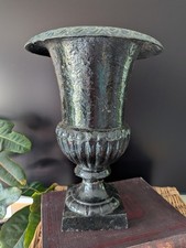 Vintage Cast Iron Urn,Planter, Garden, Decorative, Home Decor, Ornate (798)