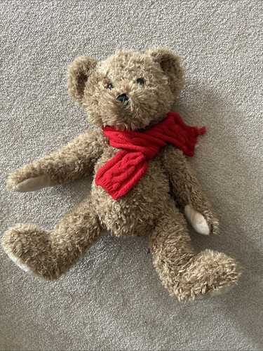 Hamleys teddy bear with red - hamleys,