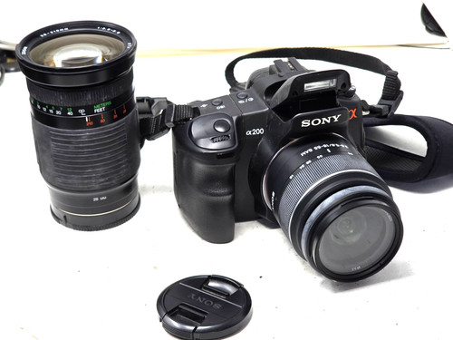 Sony alpha a200 camera - sony,