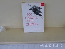 PAPERBACK 100 CAROLS FOR CHOIRS EDITORS DAVID WILLCOCKS,JOHN RUTTER  USED 