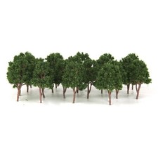 20pcs Plastic Model Trees N Gauge Train Layouts