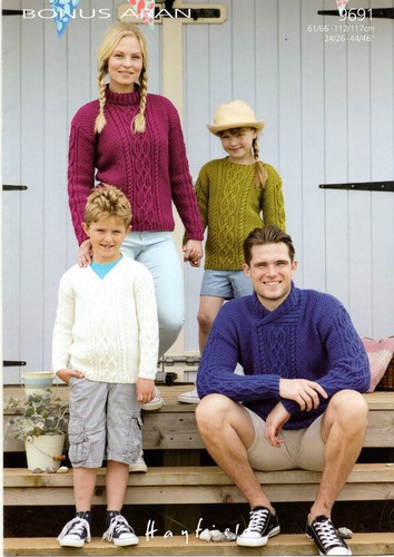Hayfield family sweaters - hayfield,