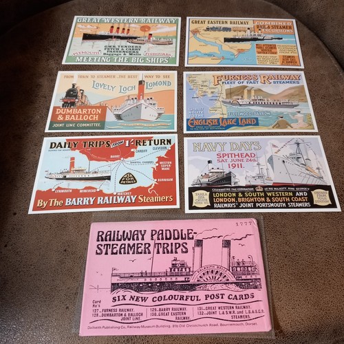 Railway paddle steamer - paddle, trips