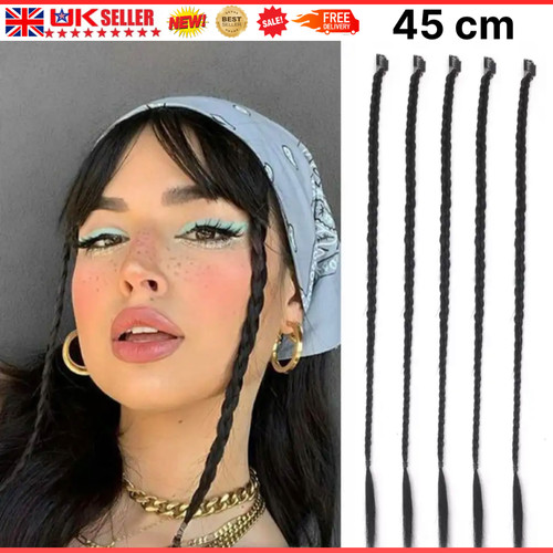 Braided hair extensions clip - hair,