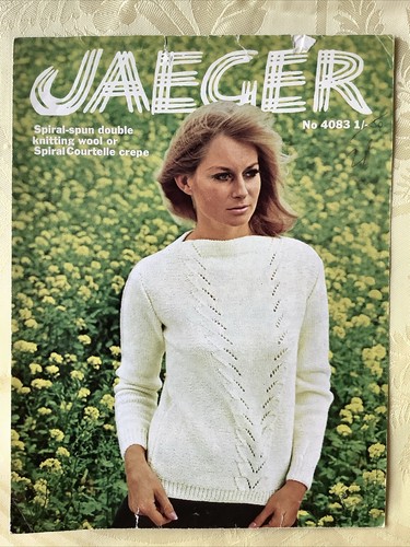 Jaeger vintage knitting