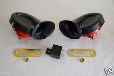 # Dual Horn Klaxon Kit For Ford Fiesta Focus Mondeo Ka Puma Kuga Transit Connect