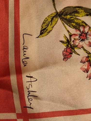 100 silk laura ashley floral - silk,