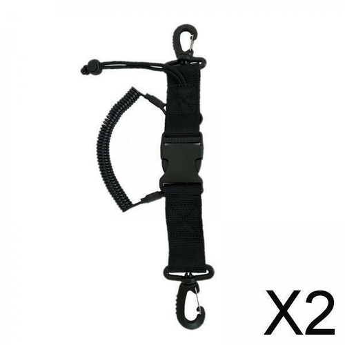 Scuba diving lanyard coil - 2x,