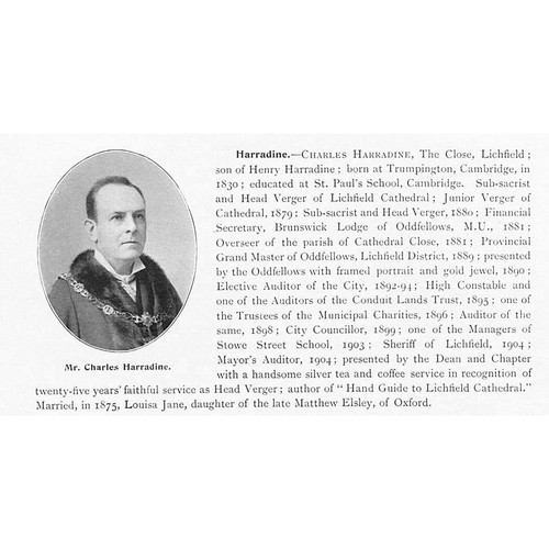 Charles harradine the - harradine, of