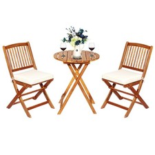 Pieces patio folding wooden - folding,