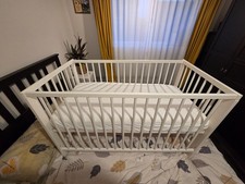 Cot Bed White Gulliver IKEA  -
