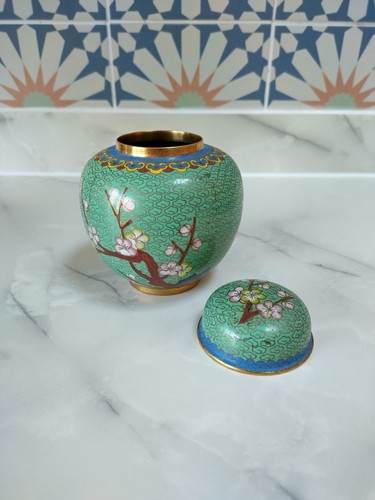 Chinese cloisonne - cloisonne,
