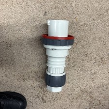 Gewiss 63A, 415V, Cable Mount CEE Plug, 3P+N+E, Red, IP67  commando connector  